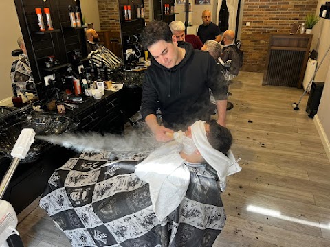 The gents of Ealing barber shop