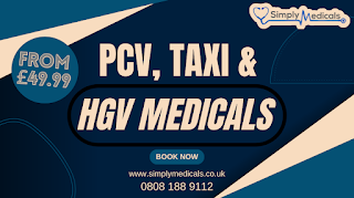 Simply Medicals - PCV, Taxi & HGV Medicals Walsall