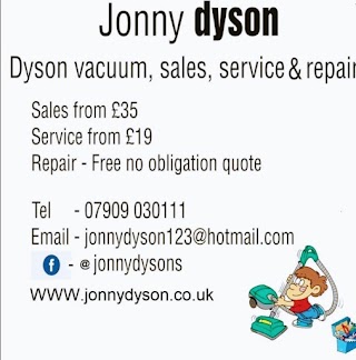 Jonny dyson service, repair & sales