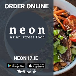 Neon Asian Street Food