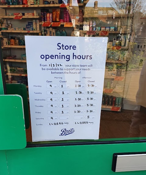 Boots Pharmacy