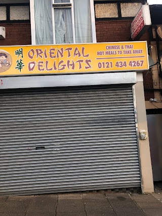 ORIENTAL DELIGHTS Chinese Take Away