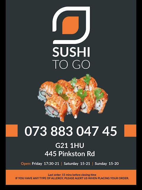 Sushi to go Glasgow