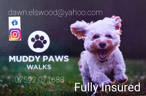 Muddy paws walks and pet services