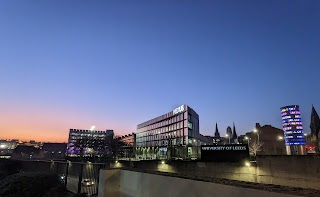 University of Leeds signage