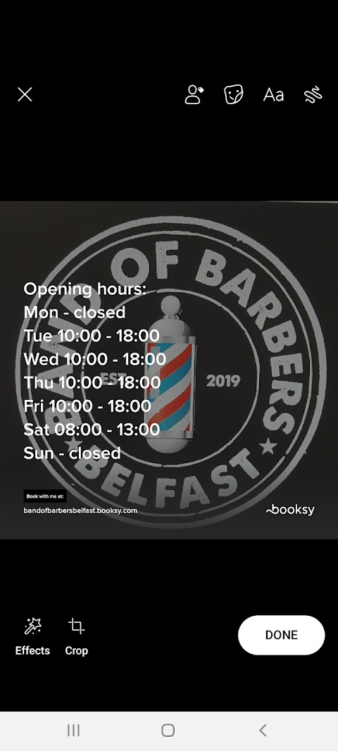 Band of Barbers Belfast
