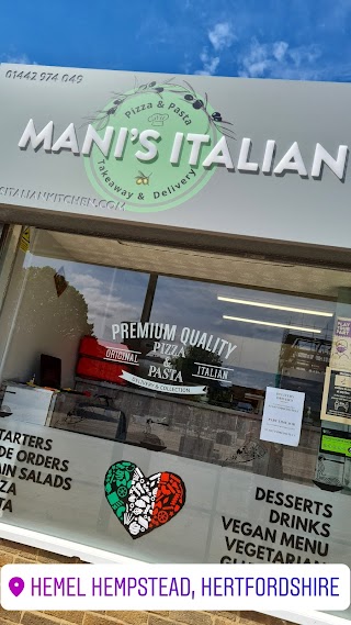 Mani's italian kitchen ltd