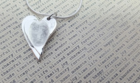 Silver Prints Fingerprint Jewellery