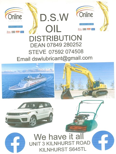 DSW OIL distribution