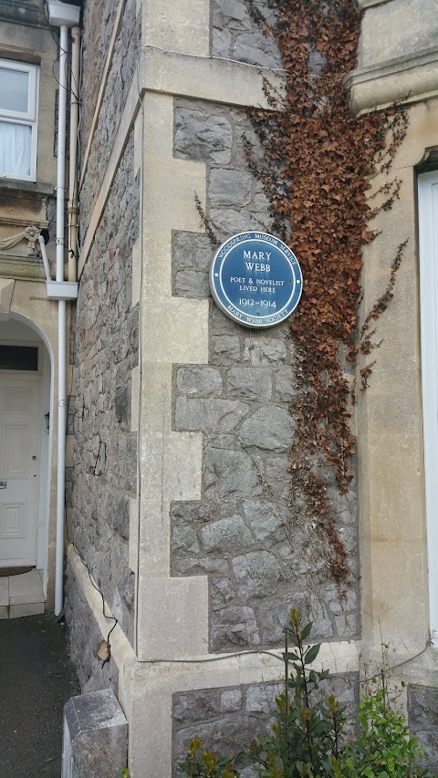 Historical Plaque Mary Webb