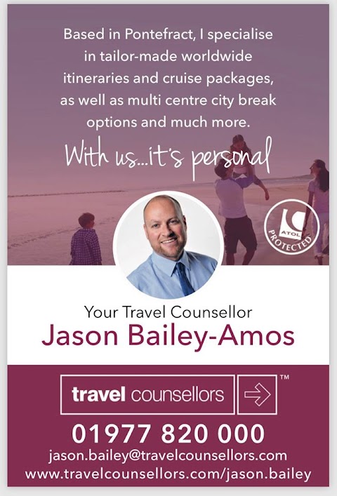 Jason Bailey, Yorkshire Travel Counsellor