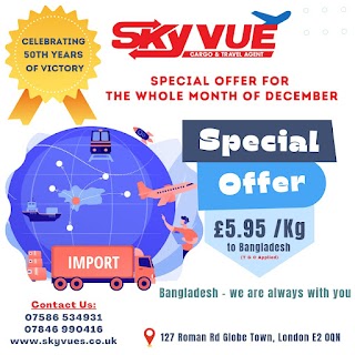 Skyvue Cargo and Travel Agent