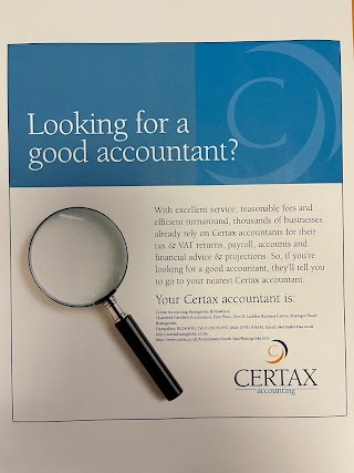 CERTAX ACCOUNTING BASINGSTOKE