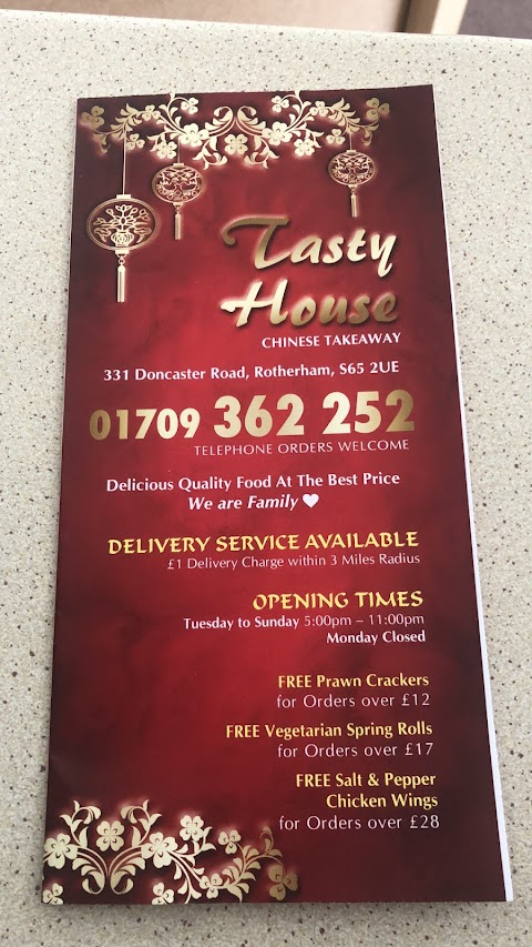 Tasty House Chinese takeaway