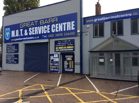 Great Barr mot and service centre