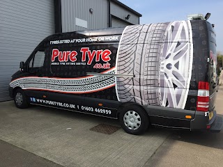 Pure Tyre, Mobile Tyres, Battery & Brake Fitting Service Norwich