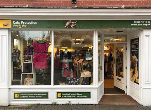 Cats Protection - Stone Charity Shop