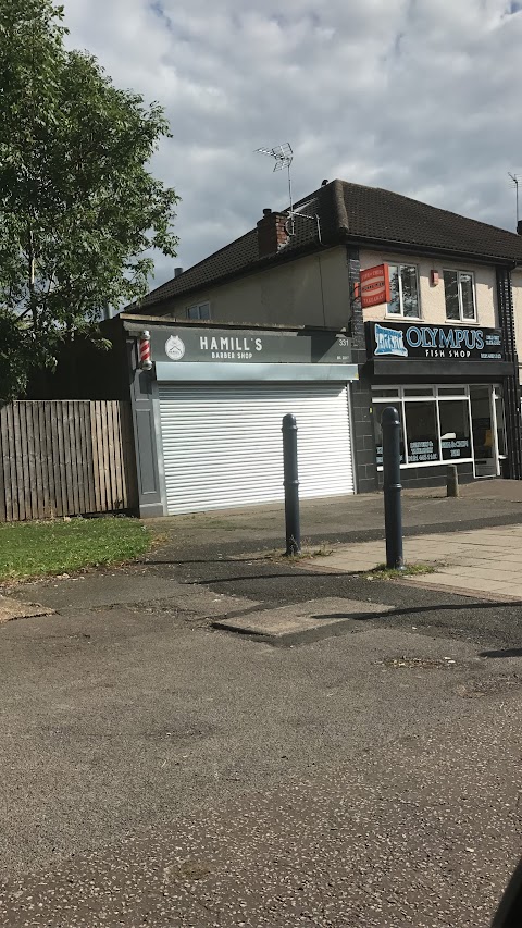 Hamill's barber shop