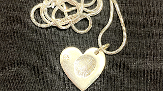 Silver Fingerprint & Memorial Jewellery by Shelly