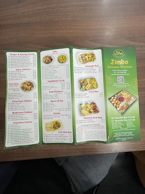 Jimbo chinese Halal takeaway