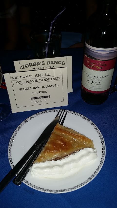 Zorbas Dance Greek Restaurant