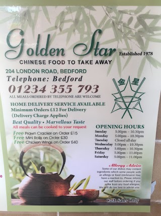 Golden Star Chinese Take Away