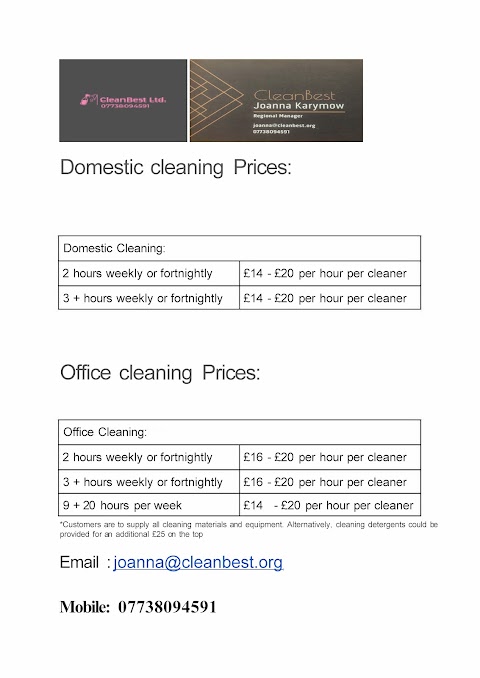 Cleanbest ltd