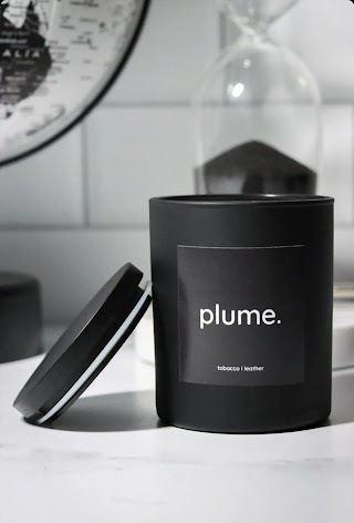 plume. candles