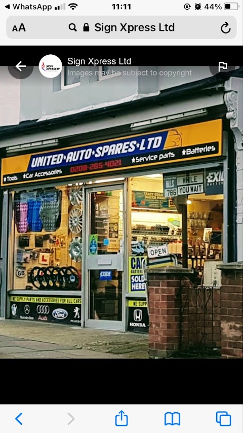 United Auto Spares Ltd