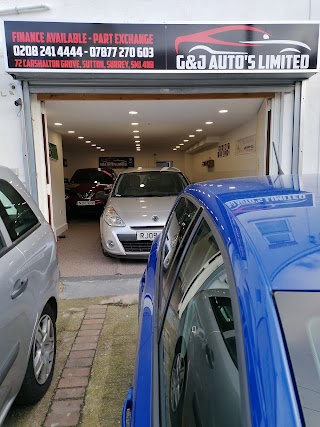 G & J Autos Ltd - Car trade, Service and MOT