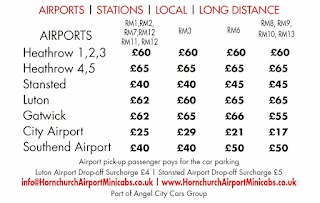 Hornchurch Airport Minicabs