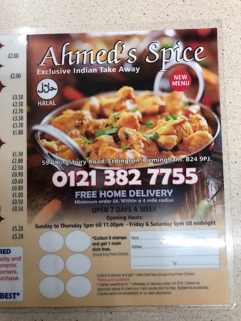 Ahmed’s Spice