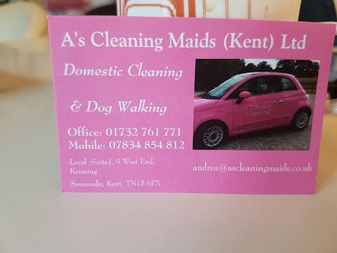 A's Cleaning Maids (Kent) Ltd