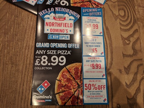 Domino's Pizza - Birmingham - Northfield