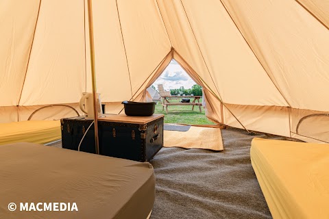 Bell Tent Glamping At Marwell Activity Center