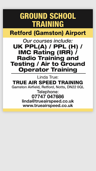 True Air Speed Training Pilots' Groundschool