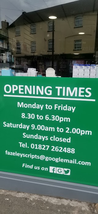 Fazeley Pharmacy & Travel Clinic