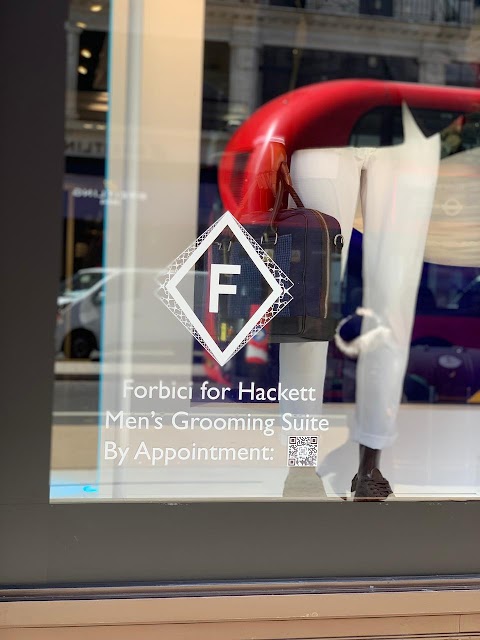 Forbici for Hackett Regent Street