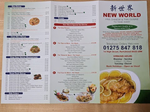 New World Takeaway