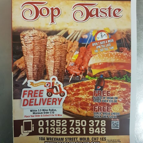 Toptaste Kebab Pizza& Burgers