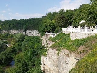 Олень на скелі