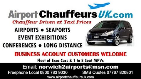 Airport Chauffeurs Uk.com - Norfolk Based