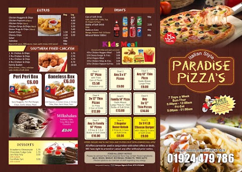 Paradise Pizza's