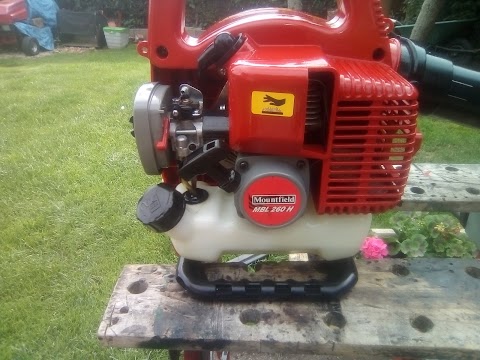 M j lawn mower servicing.