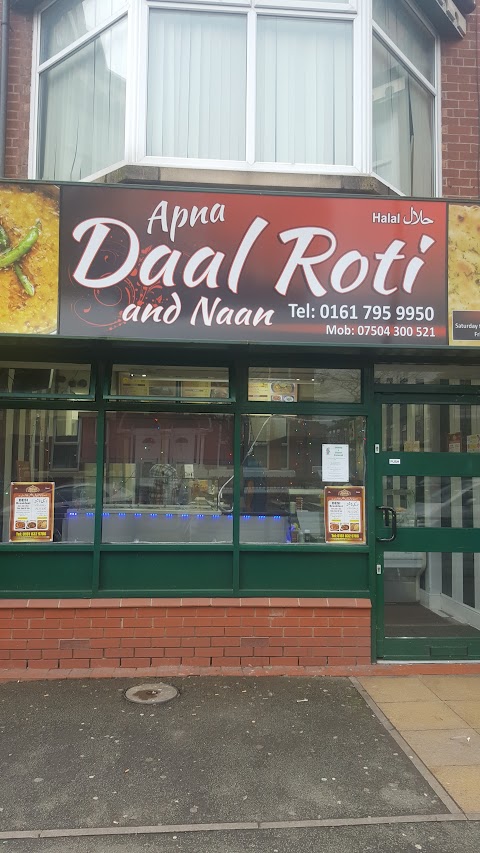 Apna Daal Roti and Naan.