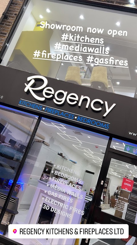 Regency Kitchens, Gas Fires, Fireplaces & Media Walls Bradford