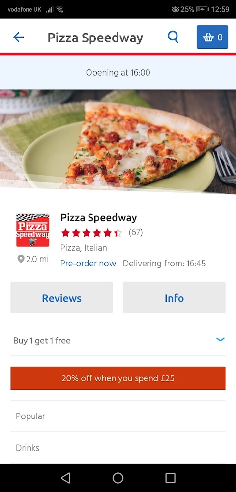 Pizza Speedway