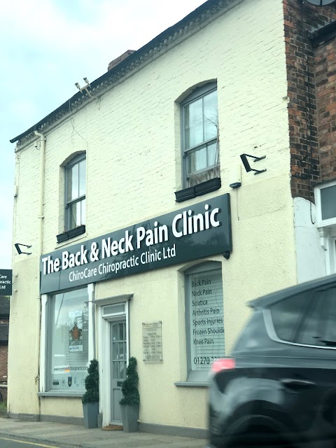 The Nantwich Back & Neck Pain Clinic from ChiroCare Chiropractic Clinic Ltd