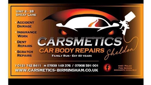 Car body repair - Carsmetics birmingham ltd