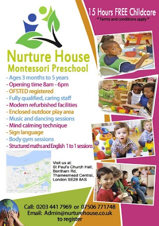 Nurture House Montessori Preschool